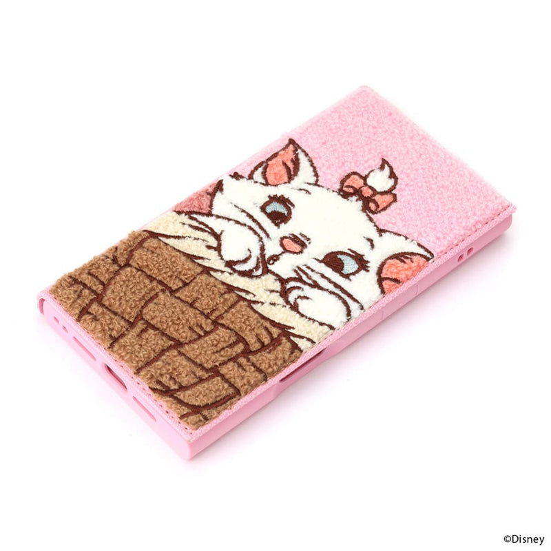 PGA iPhone 16 Pro用 クリアフリップケース(サガラ刺繍) ディズニーマリー PG-D24BCF04MAR