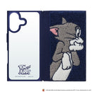 PGA iPhone 16用 クリアフリップケース(サガラ刺繍) トム PG-W24ACF01TOM