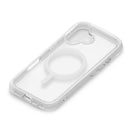 PGA iPhone16用 MagSafe対応 エアクッションケース スノー PG-24AMGPTA05CL 41g