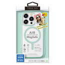 PGA iPhone 16 Pro用 MagSafe対応 エアクッションケース ミント PG-24BMGPTA04GR 41g