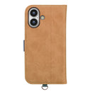 PGA iPhone 17用 フリップカバー キャメル PG-25AFP04BE 80g