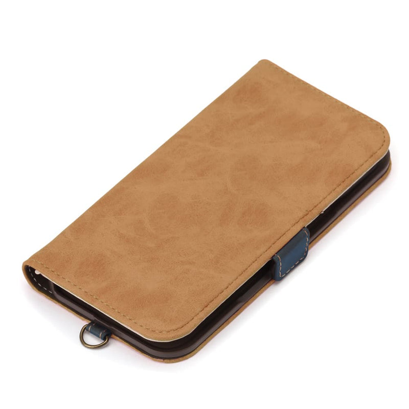 PGA iPhone 17用 フリップカバー キャメル PG-25AFP04BE 80g