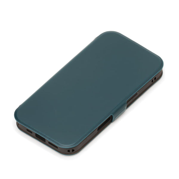 PGA iPhone 17用 スリムフリップカバー ブルー PG-25AFP05BL 65g