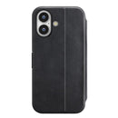 PGA iPhone 17用 スリムフリップカバー ブラック PG-25AFP06BK 65g