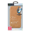 PGA iPhone 17用 スリムフリップカバー キャメル PG-25AFP08BE 65g