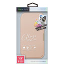 PGA iPhone 17用 ガラスフリップケース サフィアーノ調／ピンク PG-25AGF06PK 65g