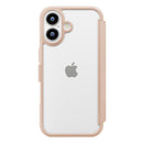 PGA iPhone 17用 ガラスフリップケース サフィアーノ調／ピンク PG-25AGF06PK 65g