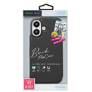 PGA iPhone 17用 バックフリップケース ブラック PG-25ABF01BK 65g