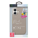 PGA iPhone 17用 バックフリップケース ベージュ PG-25ABF02BE 65g
