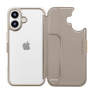 PGA iPhone 17用 バックフリップケース ベージュ PG-25ABF02BE 65g