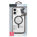 PGA iPhone 17用 MagSafe対応 エアクッションケース グラファイト PG-25AMA01BK 40g