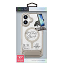 PGA iPhone 17用 MagSafe対応 スタンド付ハイブリッドケース ベージュ PG-25AMH06BE 45g