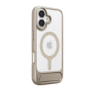 PGA iPhone 17用 MagSafe対応 スタンド付ハイブリッドケース ベージュ PG-25AMH06BE 45g