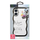 PGA iPhone 17用 ウェーブケース メタルブラック PG-25AWH02BK 35g