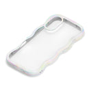 PGA iPhone 17用 ウェーブケース オーロラホワイト PG-25AWH04WH 35g