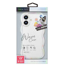 PGA iPhone 17用 ウェーブケース オーロラホワイト PG-25AWH04WH 35g