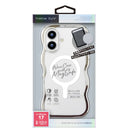 PGA iPhone 17用 MagSafe対応 ウェーブケース メタルシルバー PG-25AMW03SV 35g