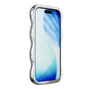 PGA iPhone 17用 MagSafe対応 ウェーブケース メタルシルバー PG-25AMW03SV 35g