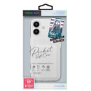 PGA iPhone 17用 クリアポケットケース クリア PG-25ACTP01CL 25g