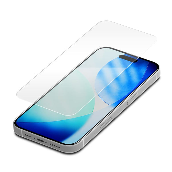 PGA iPhone 17／17 Pro／16 Pro用 液晶全画面保護ガラス 2倍強化／ゴリラガラス 13g