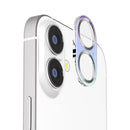 PGA iPhone 17／16／16 Plus用 カメラフルプロテクター オーロラ／メタルシルバー 2g