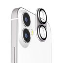 PGA iPhone 17／16／16 Plus用 カメラフルプロテクター アルミ／シルバー 2g