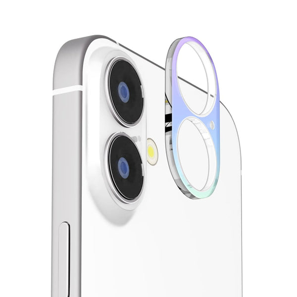 PGA iPhone 17／16／16 Plus用 カメラレンズフレーム オーロラ 2g