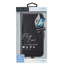 PGA iPhone 17 Pro用 フリップカバー ブラック 80g