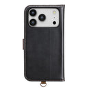 PGA iPhone 17 Pro用 フリップカバー ブラック 80g