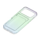 PGA iPhone 17 Pro用 クリアポケットケース オーロラ 25g