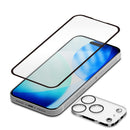 PGA iPhone 17 Pro用 液晶全面保護ガラス&カメラプロテクターセット 高透明 17g