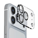 PGA iPhone 17 Pro用 カメラフルプロテクター クリア／メタルブラック 6g