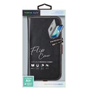 PGA iPhone Air用 フリップカバー ブラック 95g