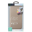 PGA iPhone Air用 ガラスフリップケース ベージュ 80g