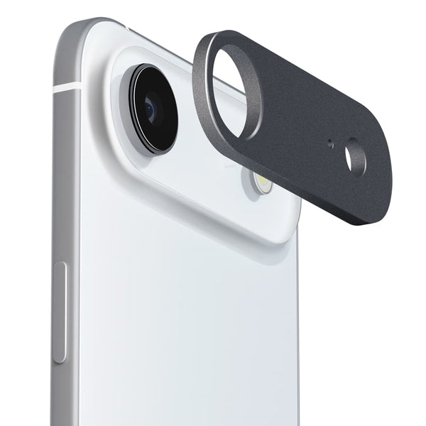 PGA iPhone Air用 カメラレンズフレーム アルミ／ブラック 9g
