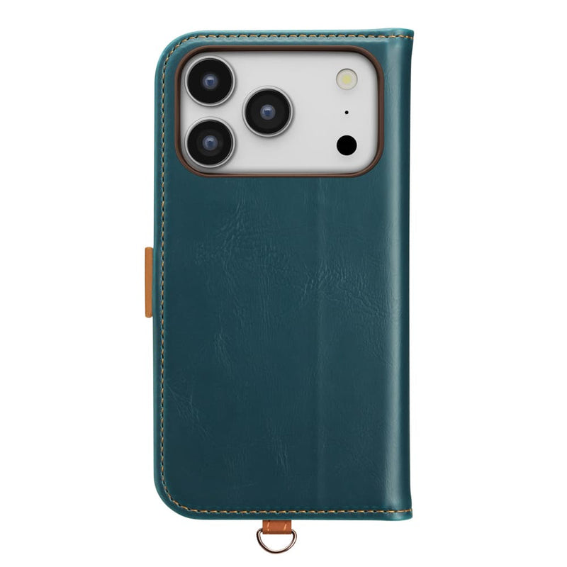 PGA iPhone 17 Pro Max用 フリップカバー ブルー 100g