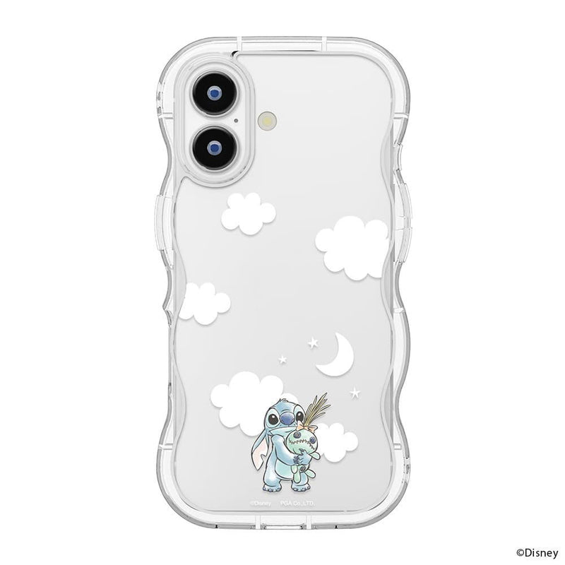 PGA iPhone 17用 ウェーブケース スティッチ PG-D25AWH01STI 35g