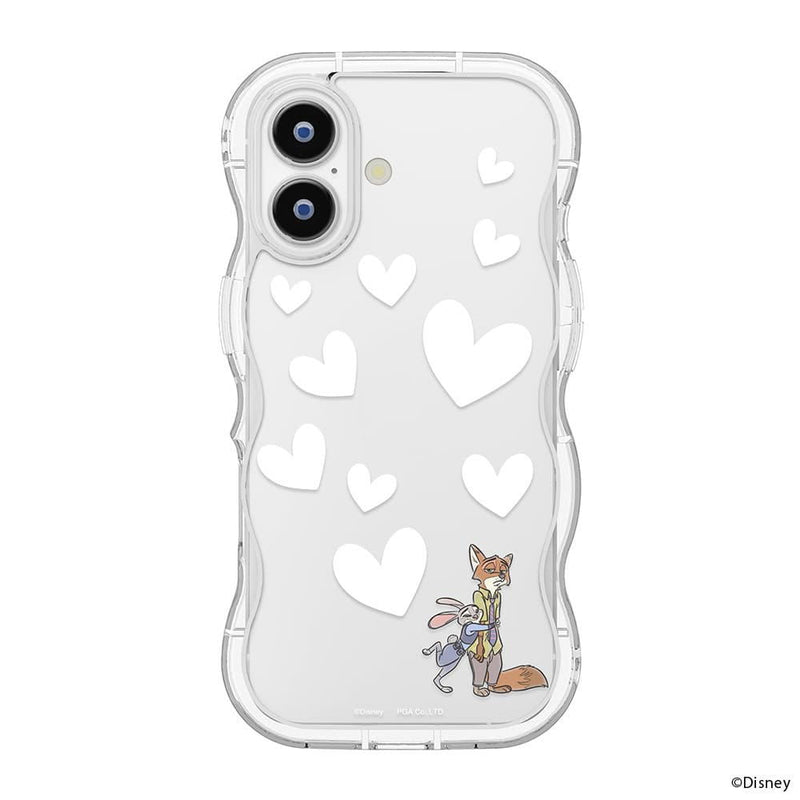 PGA iPhone 17用 ウェーブケース ズートピア PG-D25AWH03ZTP 35g