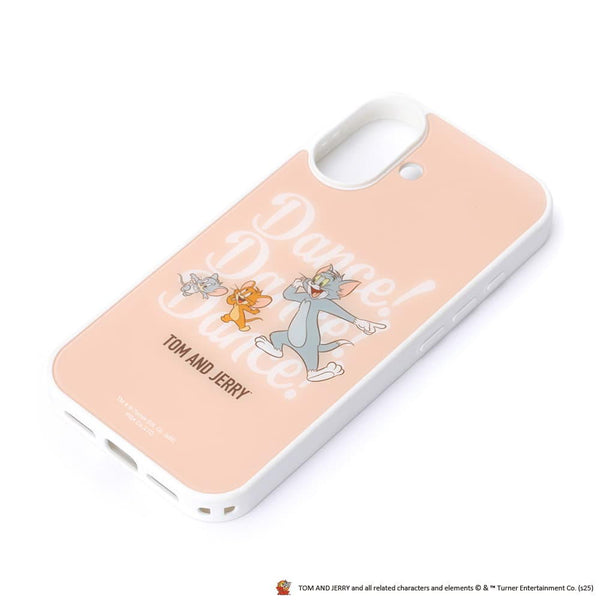 PGA iPhone 17用 MagSafe対応 アクリルパネルケース トムとジェリー／ピンク 50g