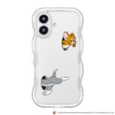 PGA iPhone 17用 ウェーブケース トムとジェリー PG-W25AWH02TAJ 35g