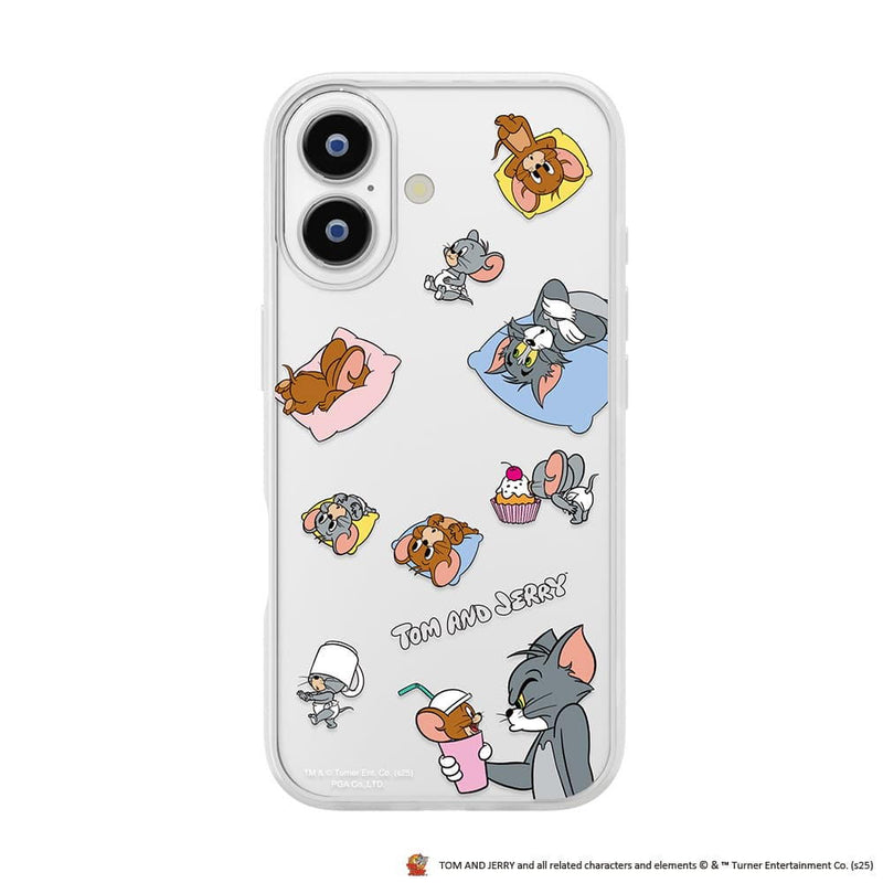 PGA iPhone 17用 ガラススリムケース トムとジェリー PG-W25AGT01TAJ 30g