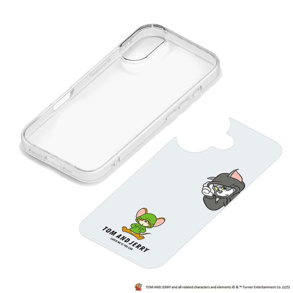 PGA iPhone 17用 ガラススリムケース トムとジェリー PG-W25AGT02TAJ 30g