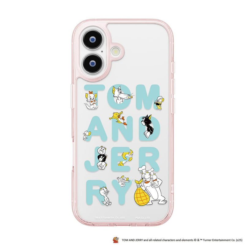 PGA iPhone 17用 ハイブリッドケース トムとジェリー PG-W25APT01TAJ 35g