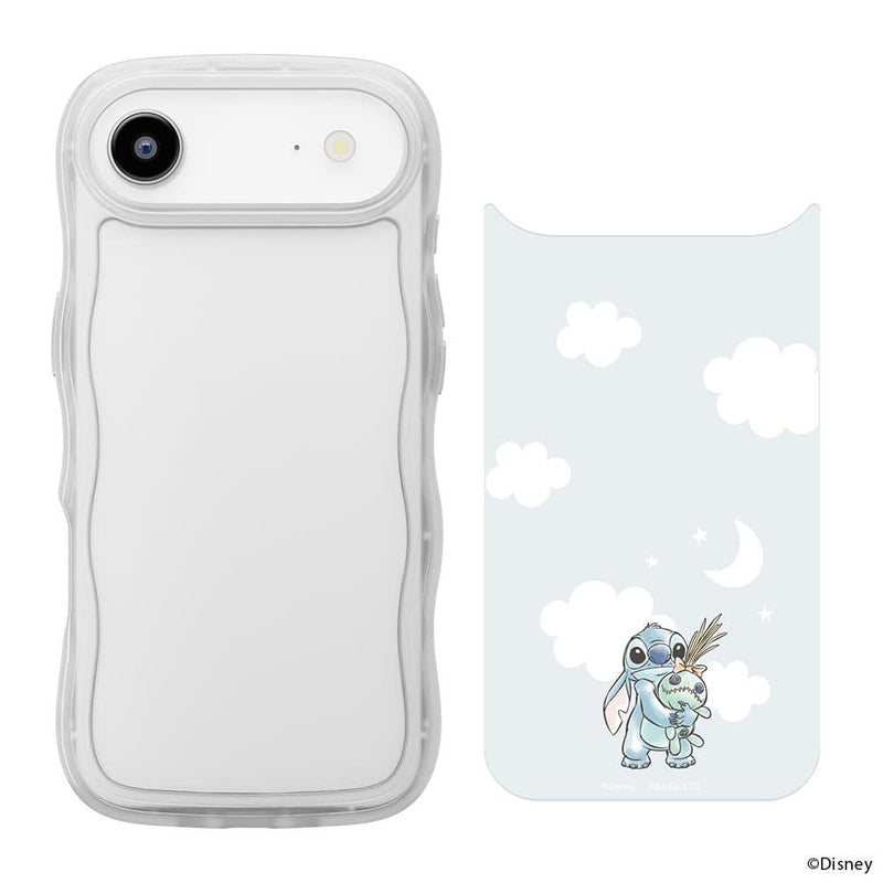 PGA iPhone Air用 ウェーブケース スティッチ PG-D25CWH01STI 30g