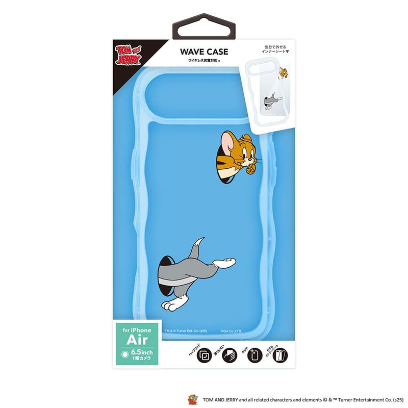 PGA iPhone Air用 ウェーブケース トムとジェリー PG-W25CWH01TAJ 30g