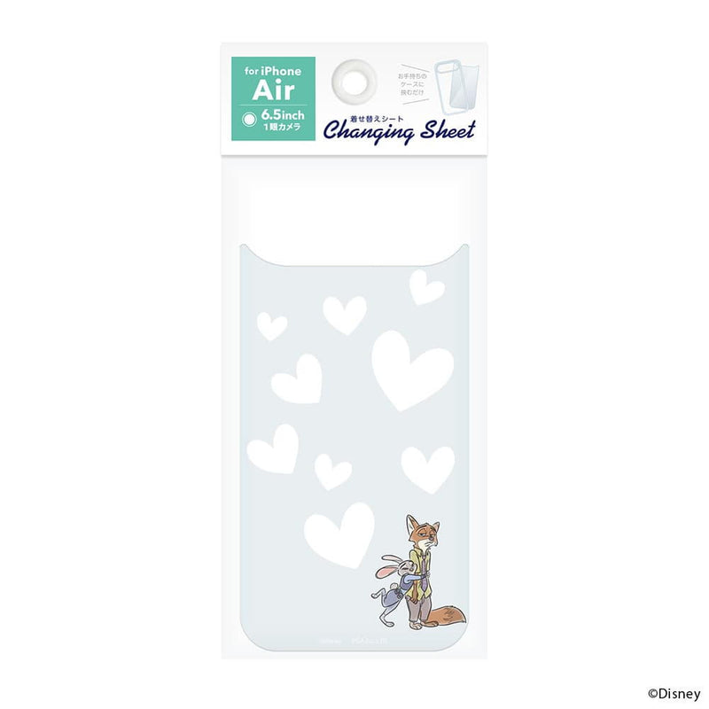 PGA iPhone Air用 着せ替えシート ズートピア／A PG-DSH25C03ZTP 3g