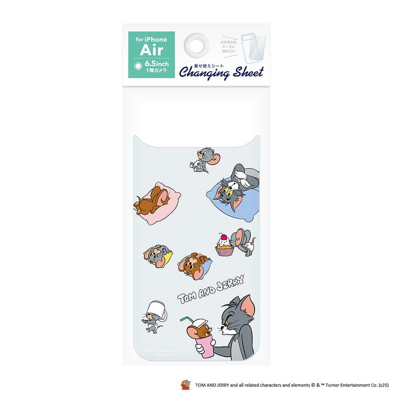PGA iPhone Air用 着せ替えシート トムとジェリー／C PG-WSH25C03TAJ 3g