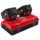 M18DFCJP milwaukee M18 デュアルベイ充電器 【直送品】 返品・キャンセル・他商品と同時購入は不可