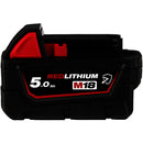 milwaukee M18 5.0AH 耐環境バッテリー 【直送品】 返品・キャンセル・他商品と同時購入は不可