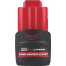 milwaukee M12 2.5AHパワーブーストバッテリー 【直送品】 返品・キャンセル・他商品と同時購入は不可